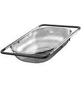 Over the Sink Colander - Strainers and Colanders - Sink Strainer Basket - Expandable Fine Mesh St...