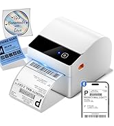 ASprink Bluetooth Shipping Label Printer 4x6 Thermal Label Printer for Small Business,Built-in Pa...