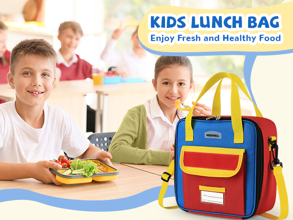 red lunch box kids for boy