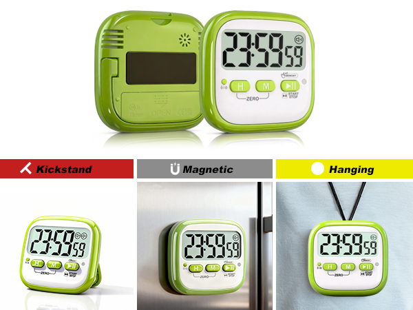 Digital timer with three mounting options