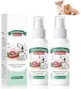 jioijioi 2Pcs Dentaclean Oral Care Pet Dental Spray,Dentaclean Dental Spray,Oral Spray for Dogs T...