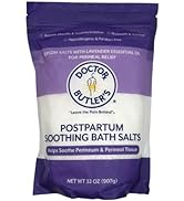Doctor Butler’s Postpartum Soothing Bath Salts – Epsom Bath Salts for Women for Postpartum Recove...