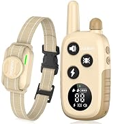 Jugbow Dog Training Collar - 4200FT Dog Shock Collar with Remote for Large Medium Small Dogs, Rec...