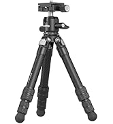 SmallRig Carbon Fiber Mini Desktop Tripod, 15.5'' / 39.5cm Compact Pocket Tabletop Tripod Kit wit...