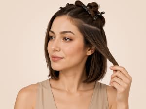 heated brush for short hair