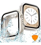 2-Pack Goton Waterproof Apple Watch Case for SE/Series 6 5 4 Screen Protector 40mm, 360 Protectiv...