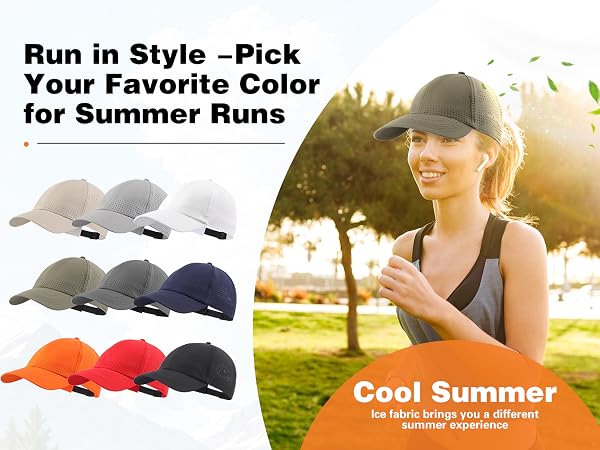 mens womens running hat