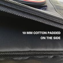 10 mm Padded on the side