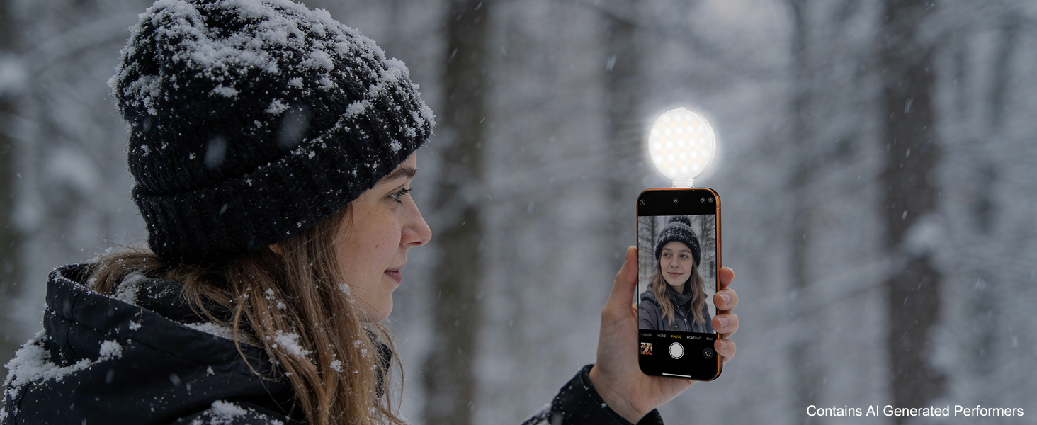 Magnetic Selfie Light