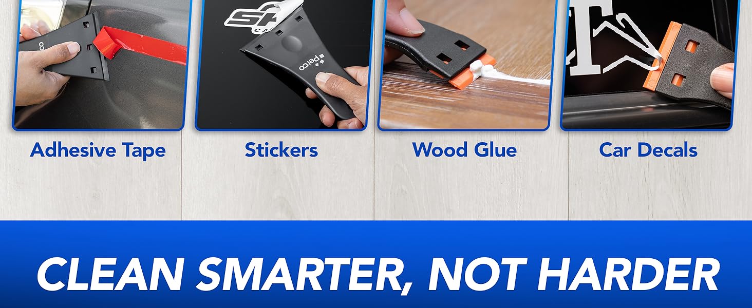 non-scratch razor blades vinyl decal removal tool adhesive cleaner for cars