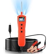 Power Circuit Probe Tester, 9V-30V DC Automotive Short Circuit Finder with 13ft Cable, Auto Elect...