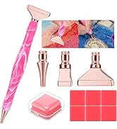 Heyseri Diamond Art Pens, Diamond Painting Pen Accessories Tools Set, Stainless Steel Metal Pen T...
