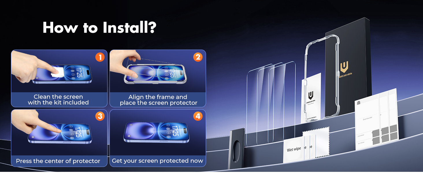 iphone screen protector 16