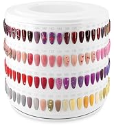 I·B·N G Nail Polish Display Book 200 Colors, Professional Nail Color Display Show Nails Sample Bo...