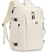 SUIKIHUM 35L Travel Backpack 17" Laptop Backpack W/USB-C Port, Expandable Carry-On Bag, TSA Fligh...
