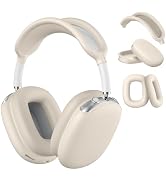 Maxjoy for Airpods Max Case, Soft Silicone Ear Cups Cover/Ear Pad Case Cover/Headband Cover for A...