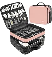 MATEIN Cord Organizer Box with Adjustable Divider, DJ Gear Bag | DJ Cable File Bag, Cord Bags, Mu...