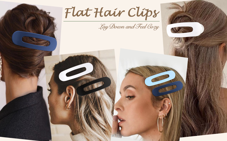 flat hair clips for thin hair