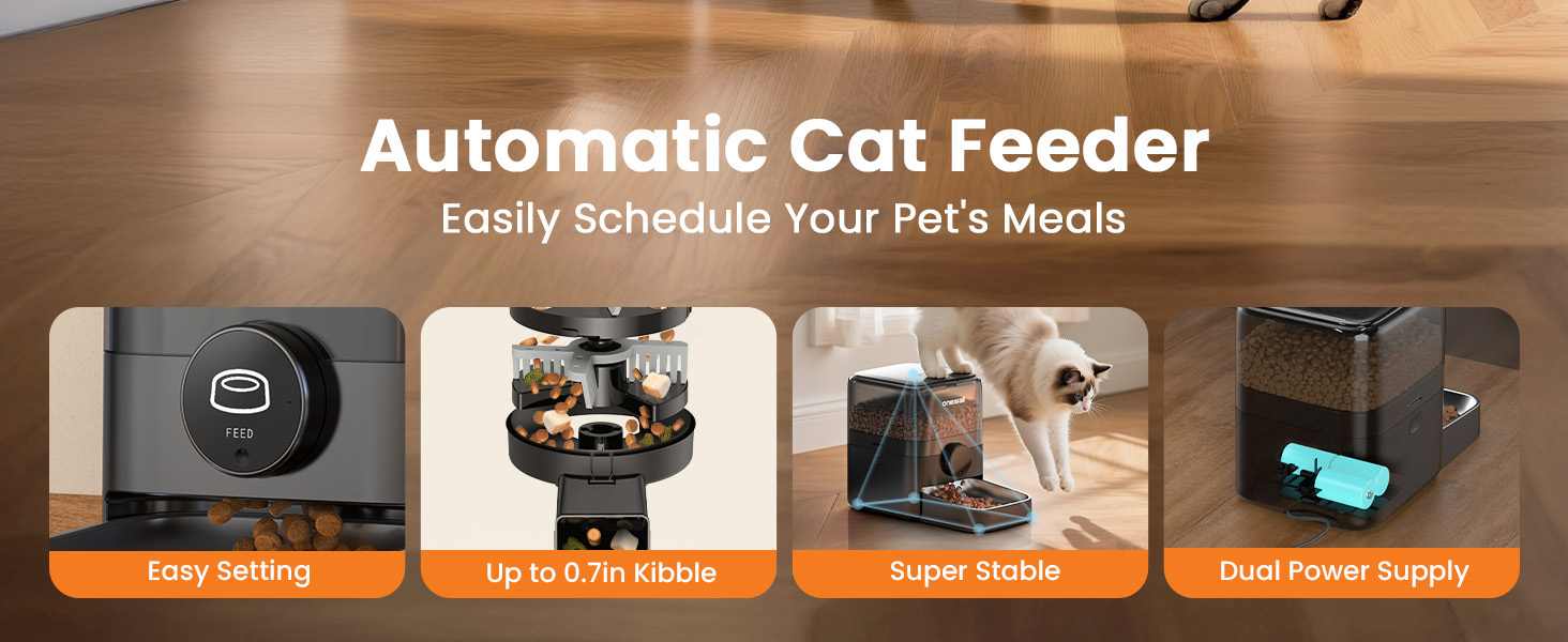cat feeder automatic