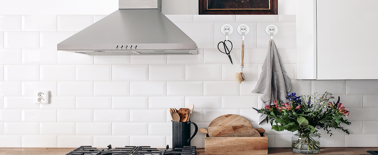 suction cup hooks for kitchen