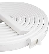KNEELISA 118” Wedge-Shape Foam Window Weather Stripping Door Seal Strip,Soundproofing Frame Insul...