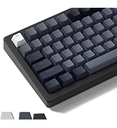 Womier Shine Through Keycaps - PBT Keycaps for Mechanical Keyboard | 60% 75% 96% 100% Percent, Ch...
