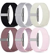 Polyjoy Nylon Loop Sport Replacement Bands Compatible with Hume Health Band, Soft Breathable Adju...