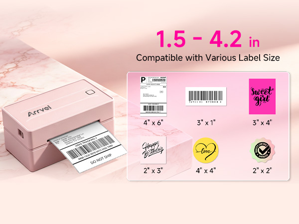 adjustable width label maker for e-commerce, Shopify, and sellers