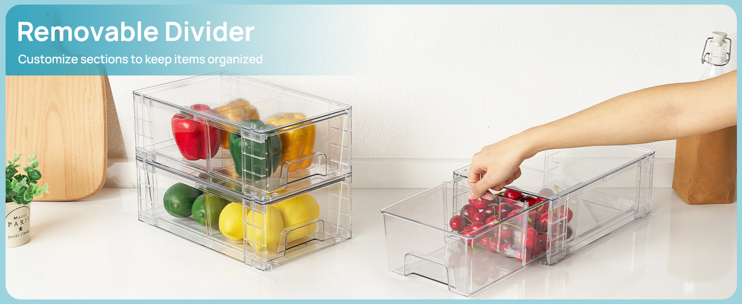 refrigerator organizers and storage
