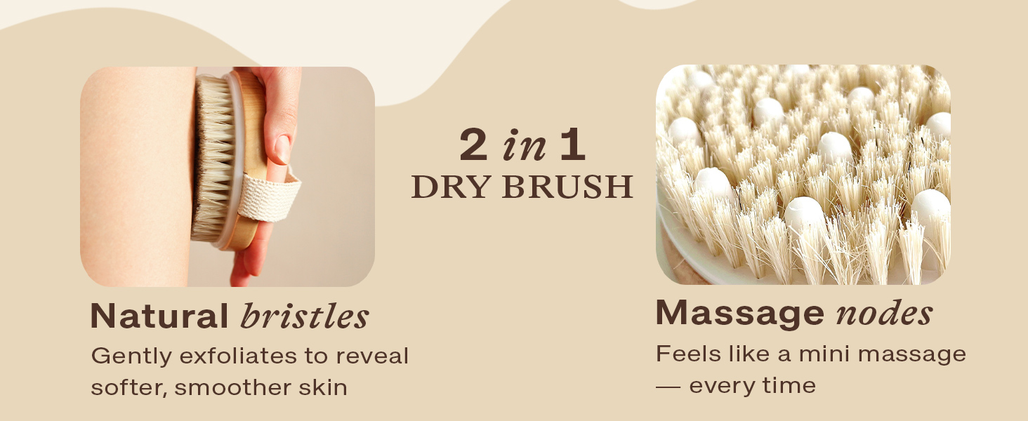 dry brushing body brush lymphatic drainage showering skin bath scrub shower natural cellulite