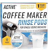 ACTIVE K-Cup Compatible Keurig Cleaning Pods - Quick-Rinse Cleaners for Single Serve Coffee Machi...