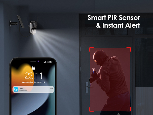 PIR outdoor camera