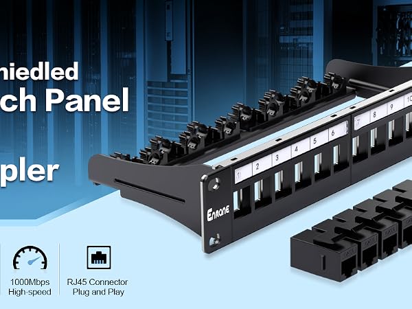 cat6 keystone patch panel