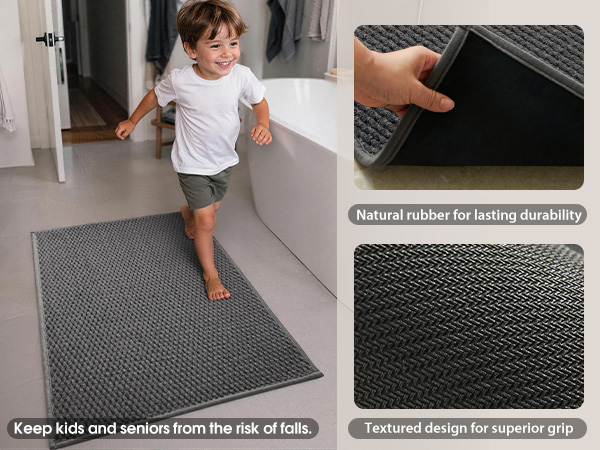 non slip bath mat