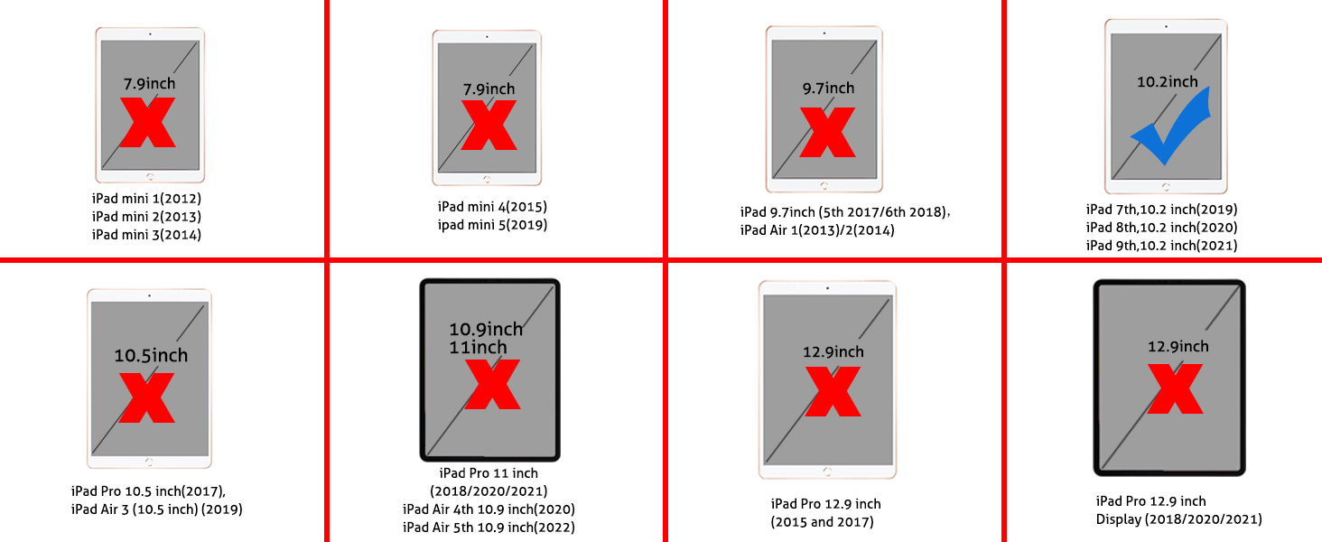 ipad 9th 8th 7th