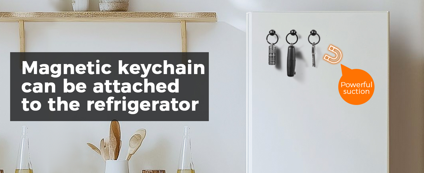 attached to the refrigerator