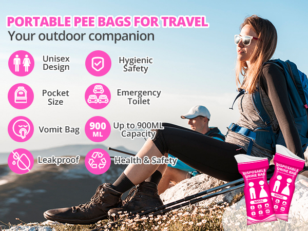 disposable urine bag