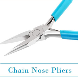 chain nose pliers