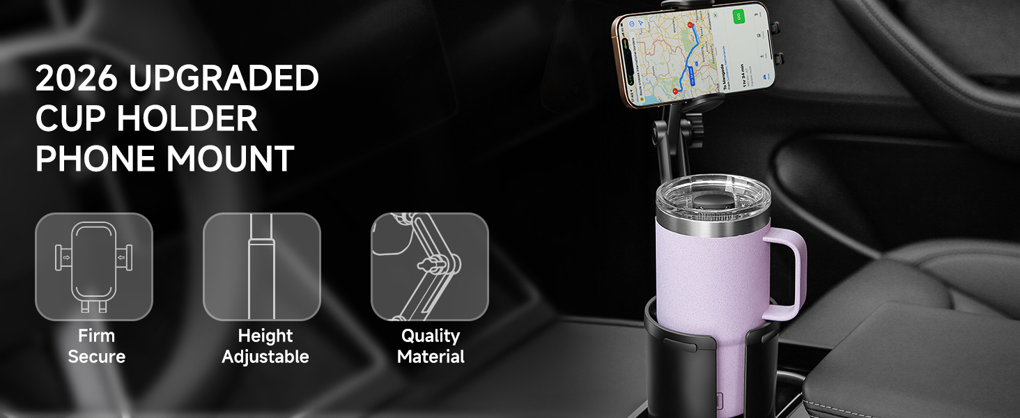 cup holder phone holder