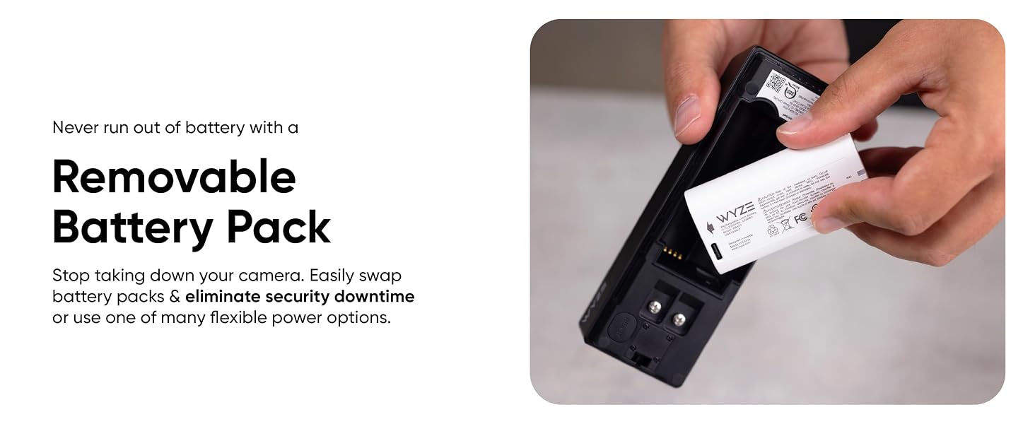 Wyze Duo Cam Doorbell Battery