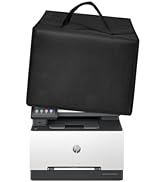 Printer Dust Cover Heavy Duty 600D Nylon Antistatic Waterproof Convenient Protective Case for HP ...