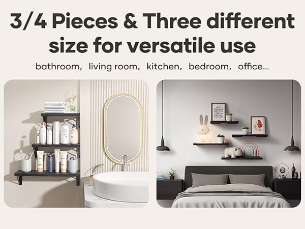 bathroom & bedroom