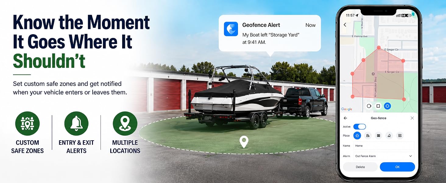 geofence gps tracker