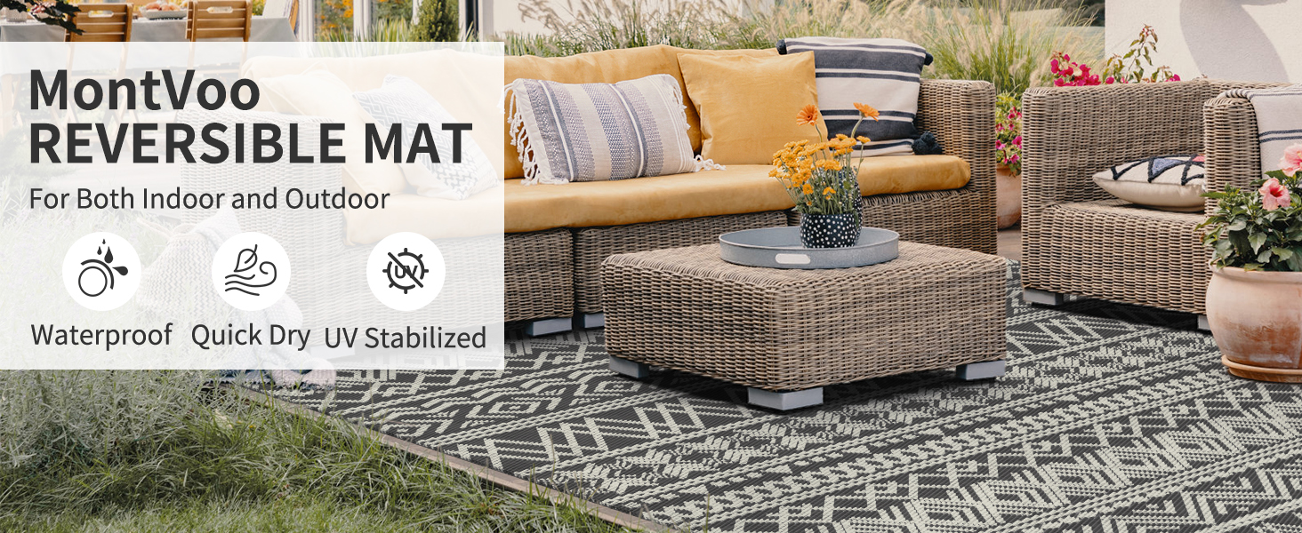 Outdoor Rug Waterproof Outdoor Patio Rug 5x8 6x9 8x10 9x12 Outdoor Plastic Straw Rug