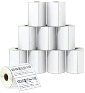 BETCKEY - 4" x 2" (102 mm x 51 mm) Barcode Shipping & Multipurpose Labels Compatible with Zebra &...