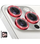 Zevytop Camera Lens Protector for iPhone 15 Pro/15 Pro Max, Individual Tempered Glass Camera Ring...