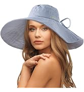 HEEHIPOO Women's Sun Hat Wide Brim UV Protection Beach Hat