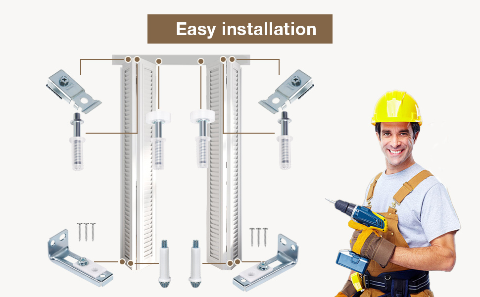 Bifold Door Repair Kit Installation Method