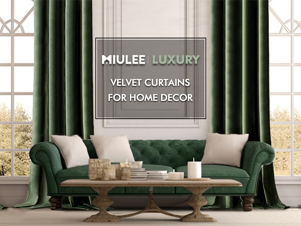 velvet curtains