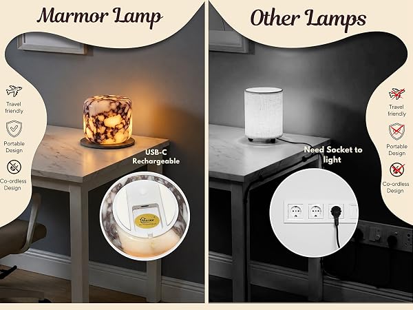 Marble Lamp